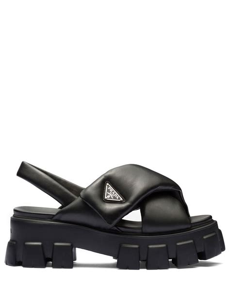 prada sandalen|prada denim sandals.